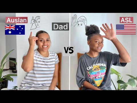 How to Sign Difference Between ASL And in Auslan