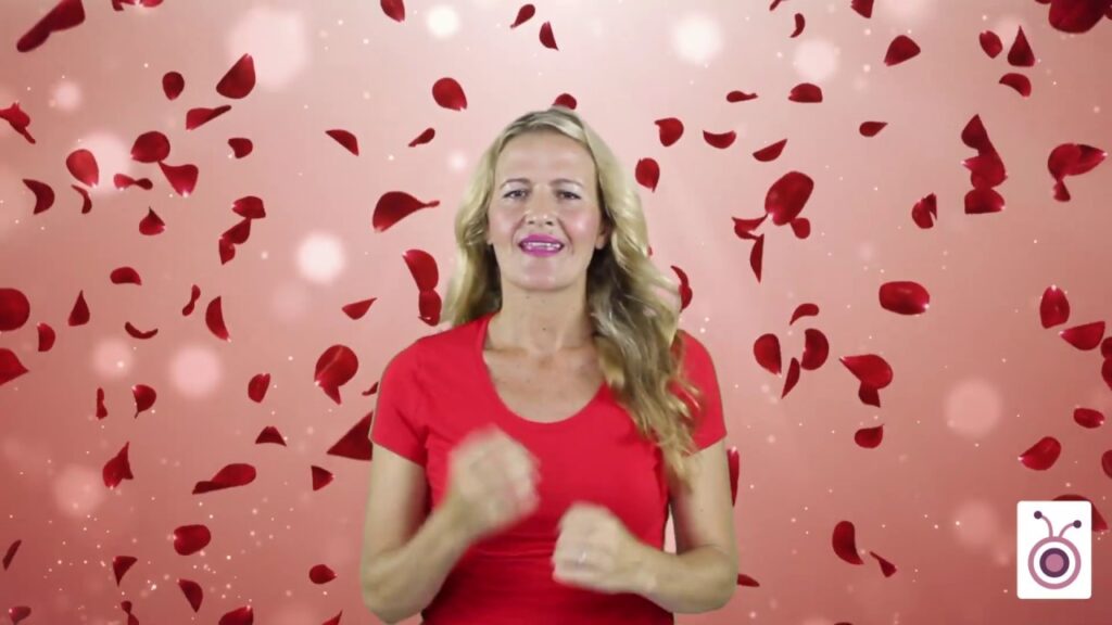 How to Sign Valentine in Auslan