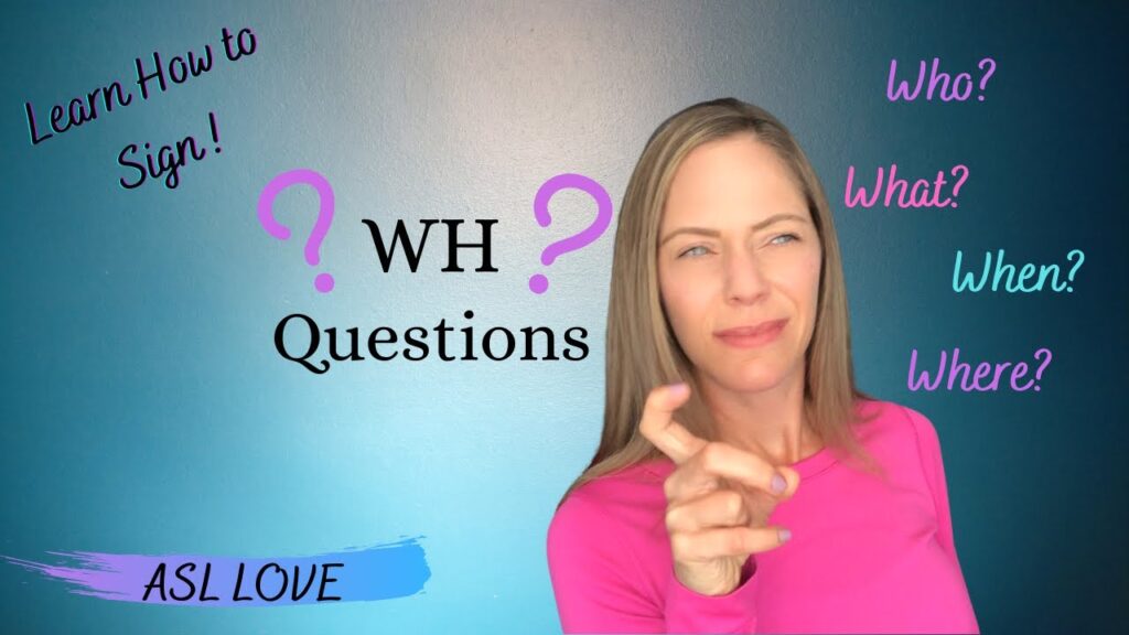 How to sign Where in ASL