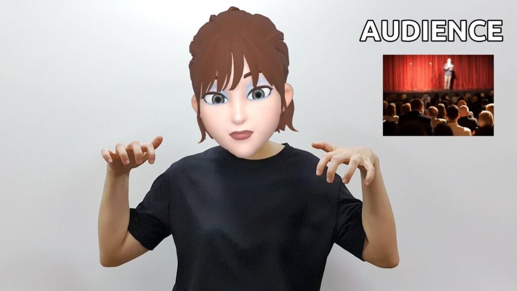 How to sign Audience in ASL
