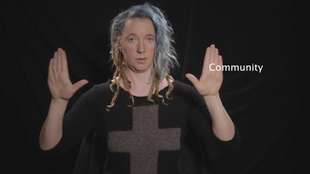 How to Sign Walk in Auslan