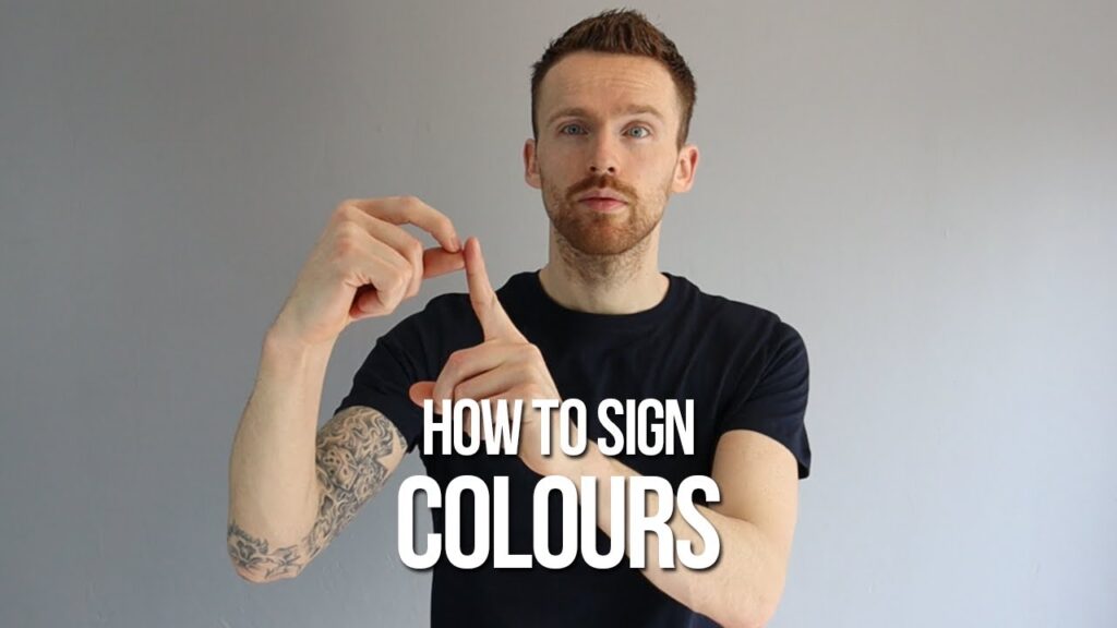 How to Sign Dark Brown in BSL