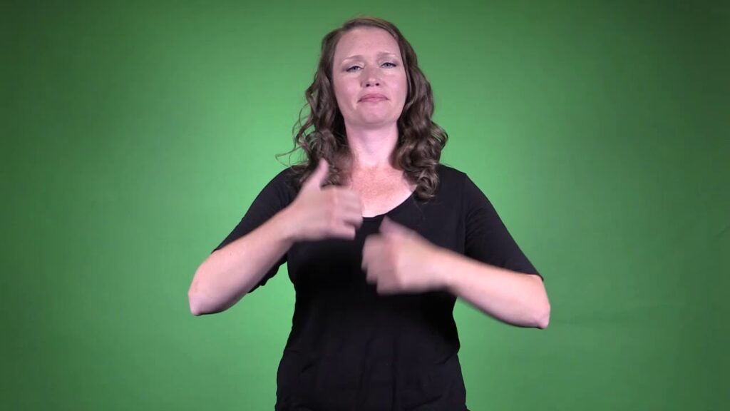 How to sign Backpack in ASL
