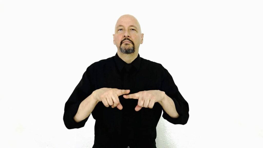 How to sign Depend On in ASL