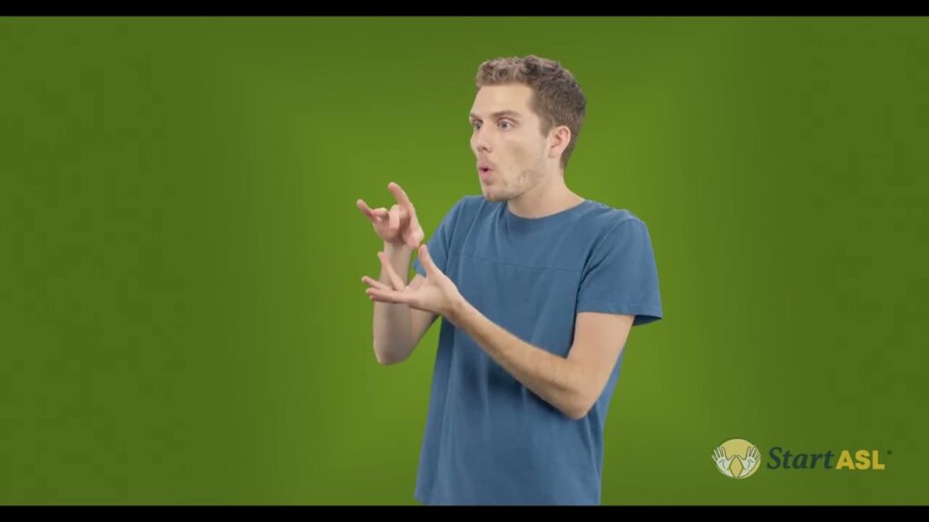 How to sign Ghost in ASL