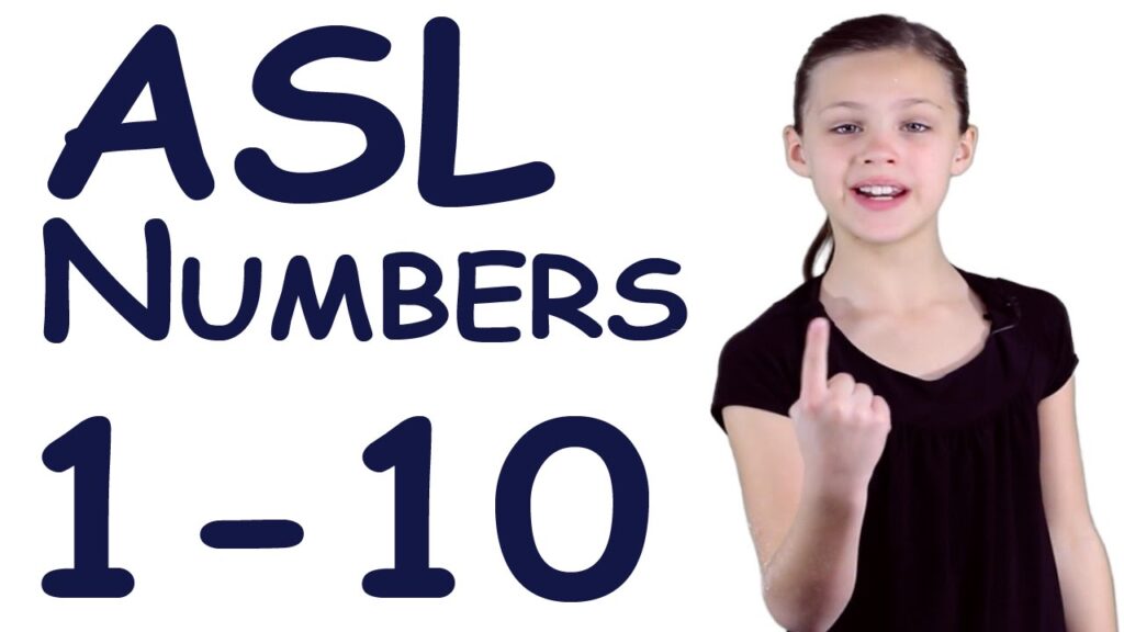 How to sign 1 in ASL