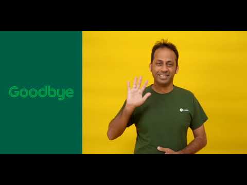 How to sign Goodbye in ASL