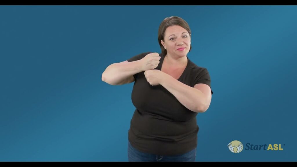 How to sign Umbrella in ASL