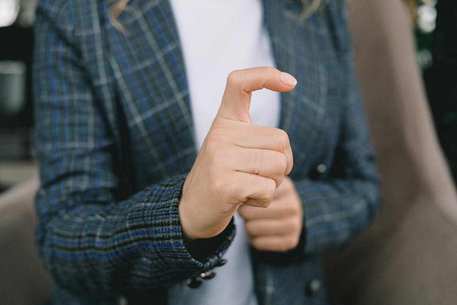 Photo by SHVETS production via Pexels - on screen british sign language in theory test