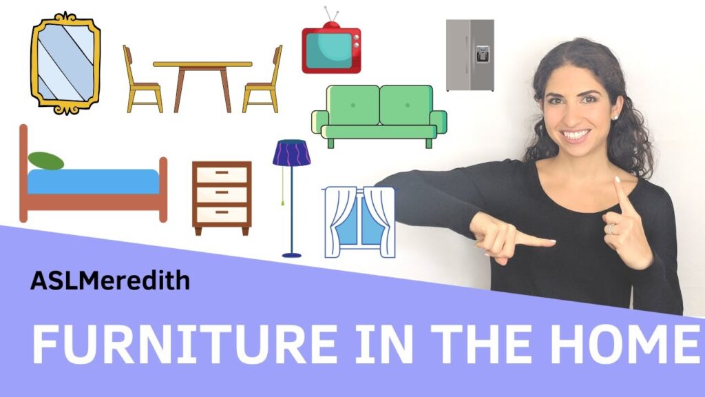 How to sign Furniture in ASL