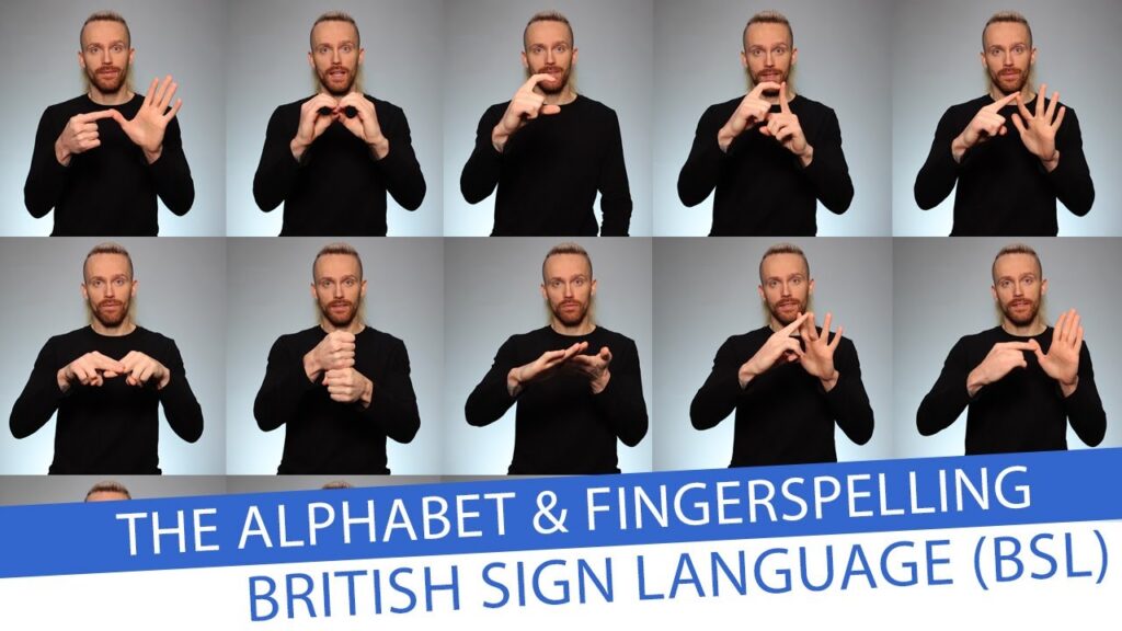 How to sign Bsl Fingerspelling in ASL