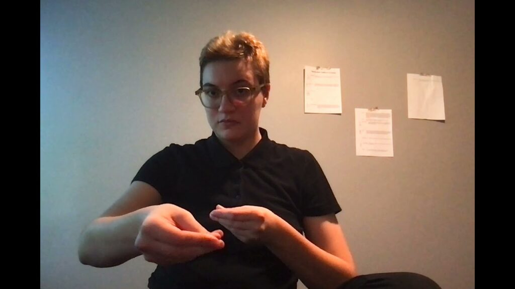 How to Sign Ice Cream in Auslan