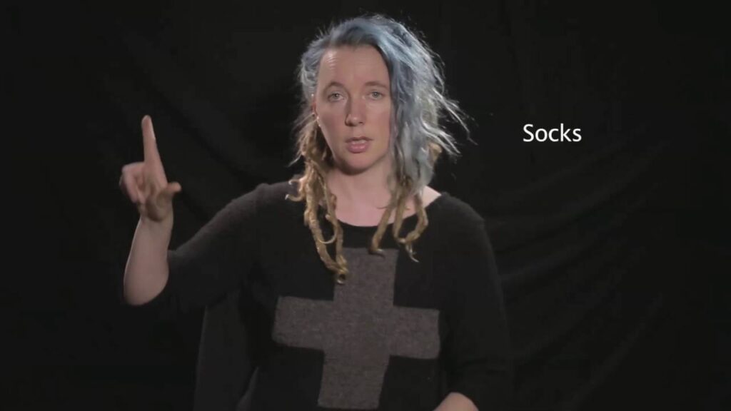 How to Sign Backpack in Auslan