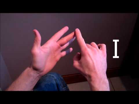 How to Sign Hand in BSL