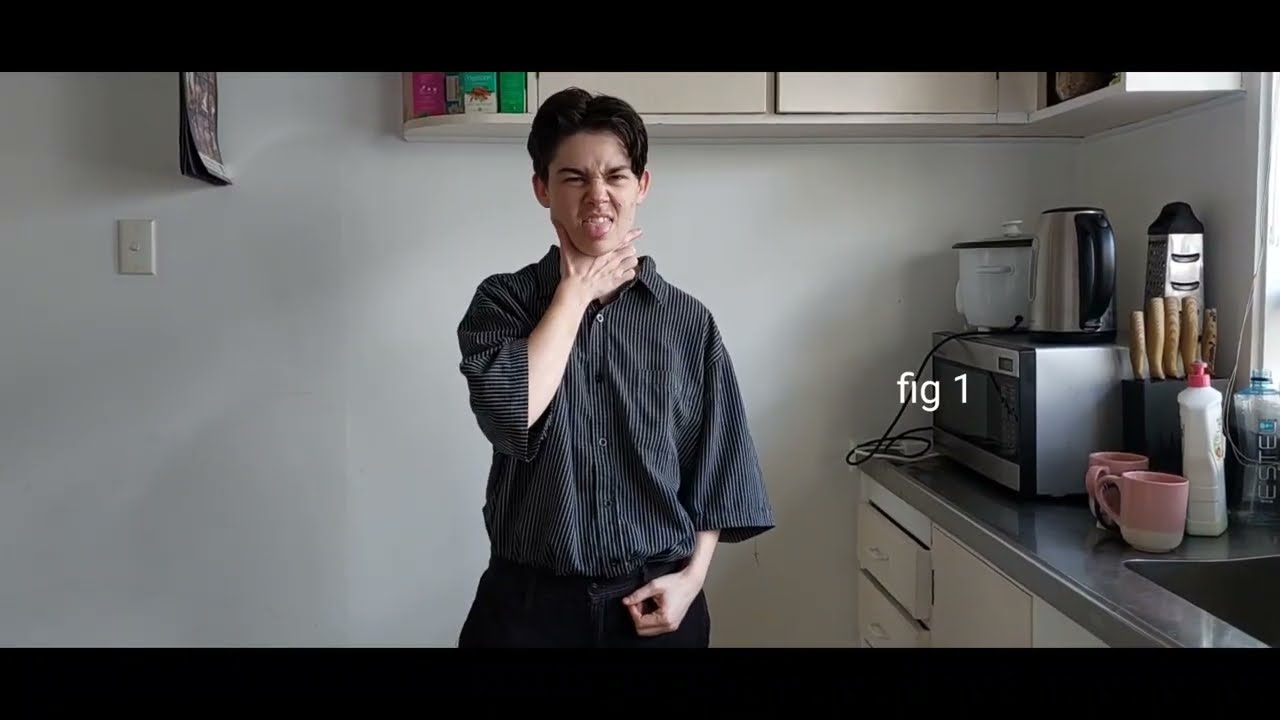 Embarrassed in New Zealand Sign Language (NZSL) - Deafened Organization