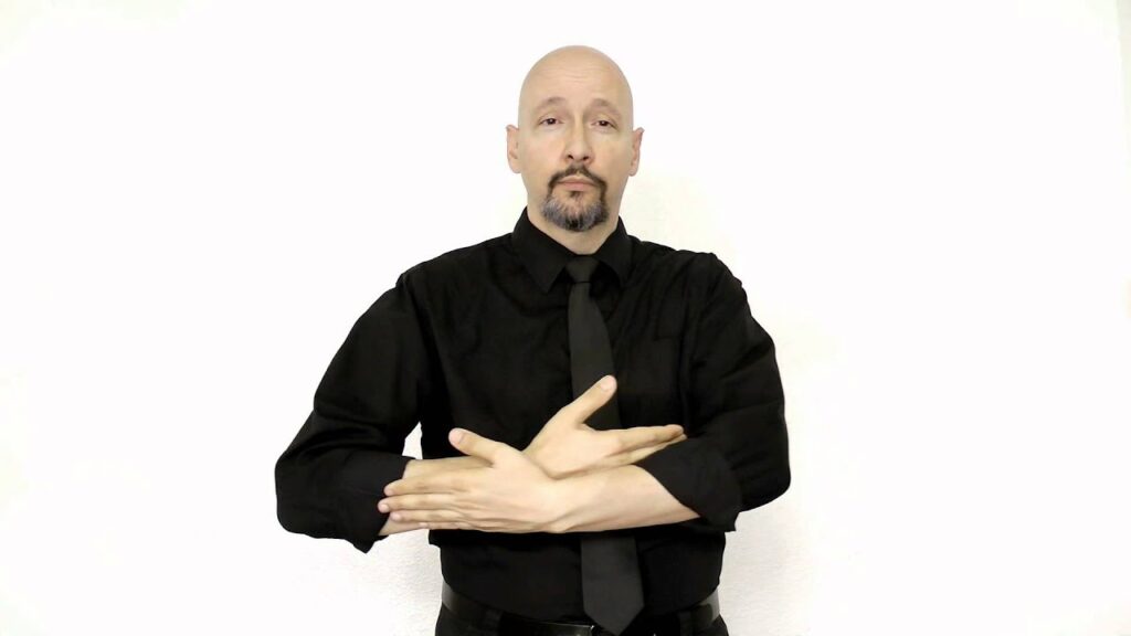 How to sign Babysitter in ASL