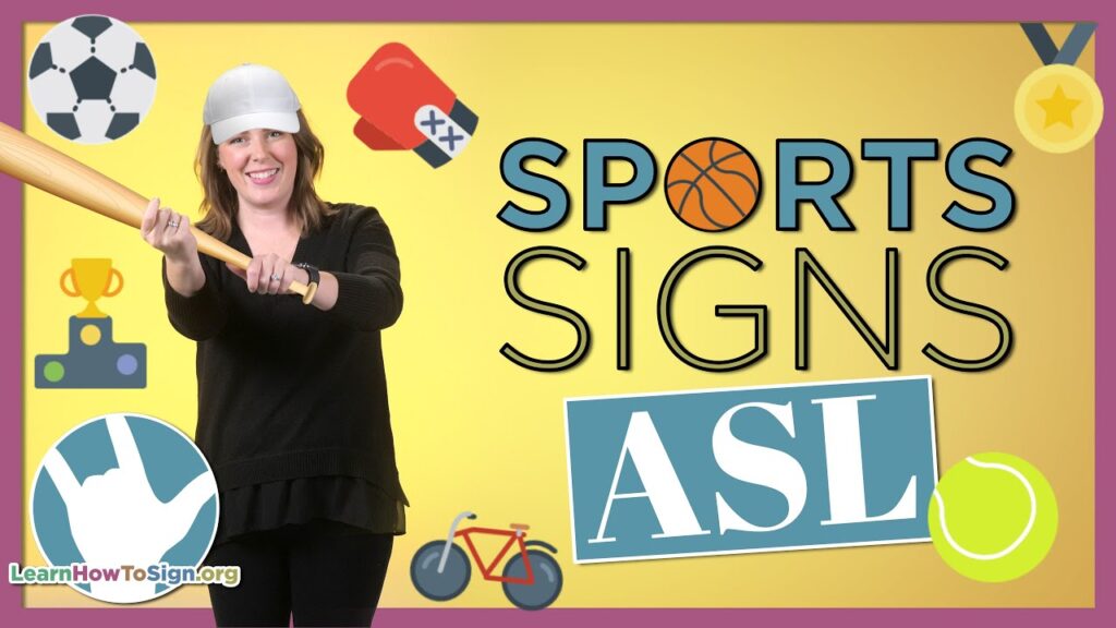 How to sign Sports in ASL