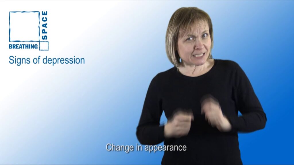 How to Sign Natural Depression in BSL