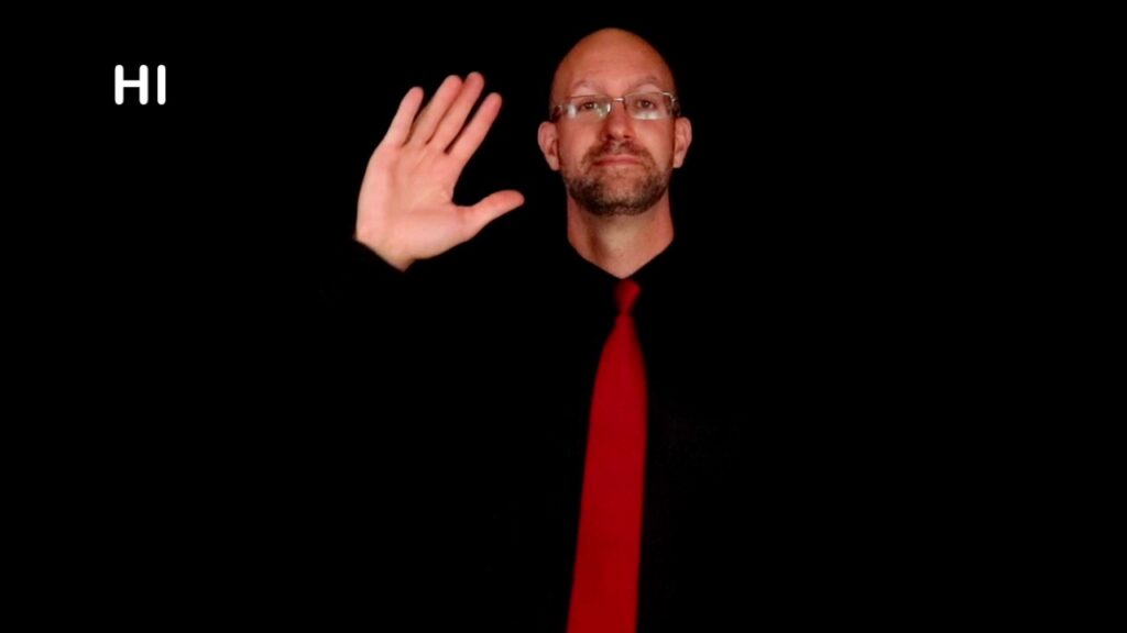 How to sign Hello In American in ASL