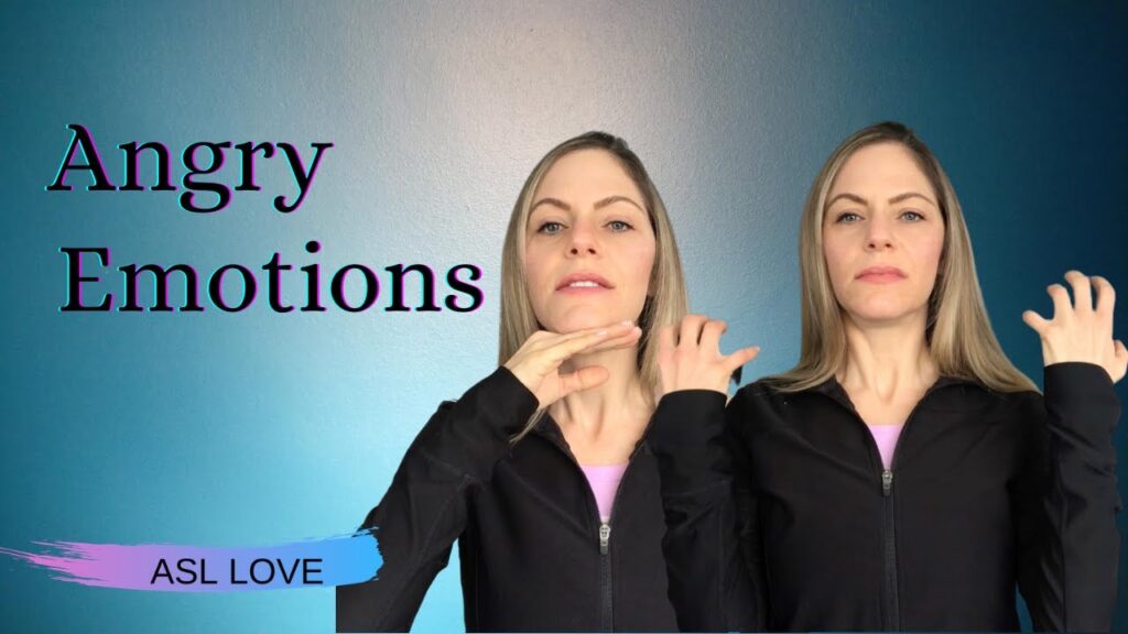 How to sign Angry in ASL