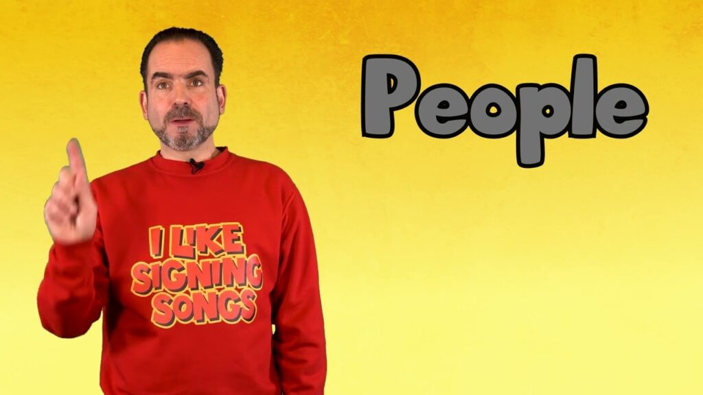 How to Sign People in BSL