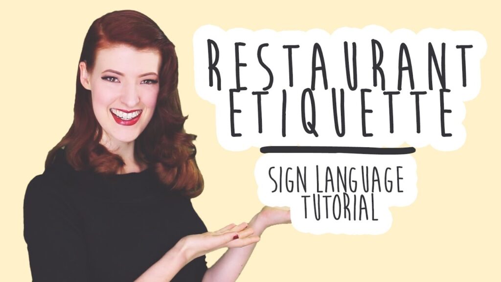 How to Sign Cafe in BSL