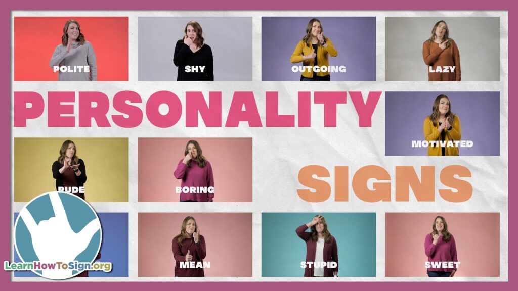 How to sign Character in ASL