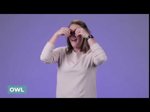 How to sign Owl in ASL
