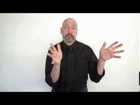 How to sign Wind in ASL
