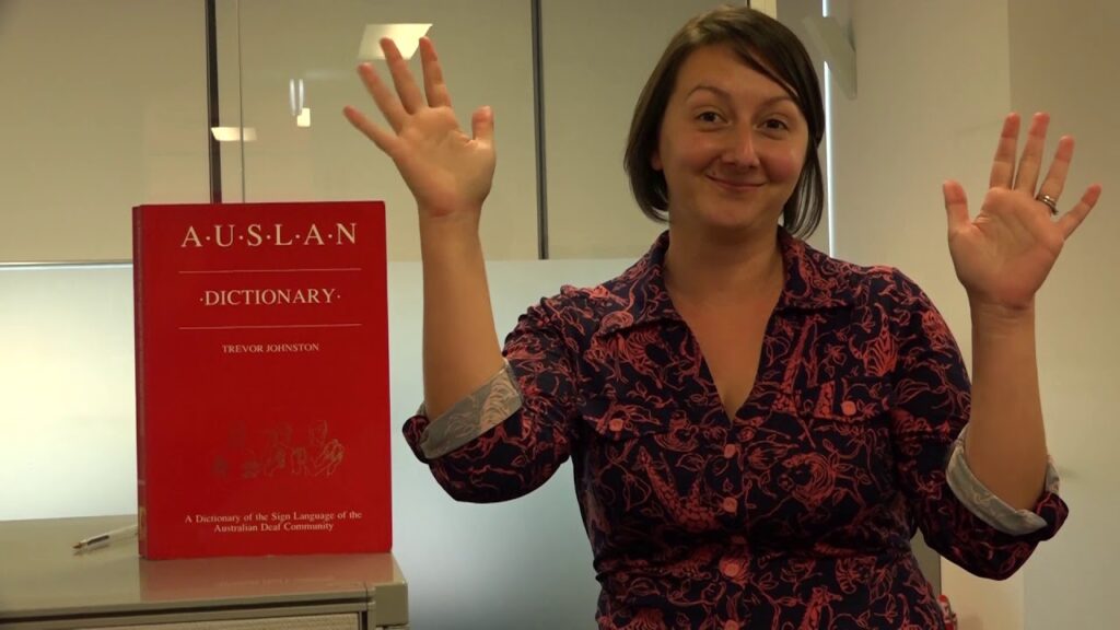 How to Sign Auslan Dictionary in Auslan