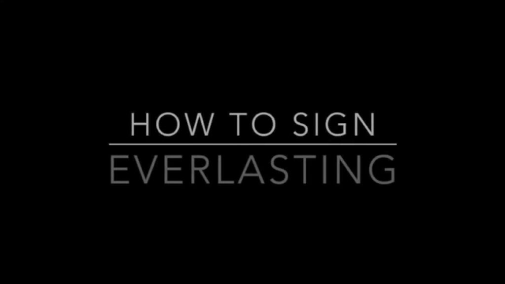 How to Sign Unceasing in BSL