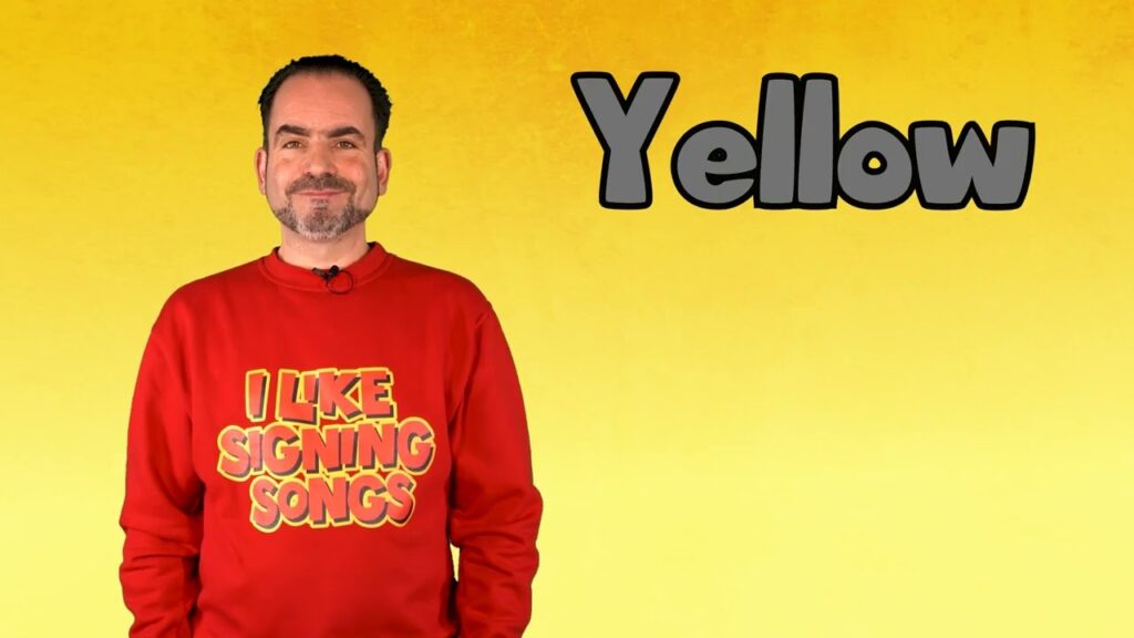 How to Sign Yellowish in BSL