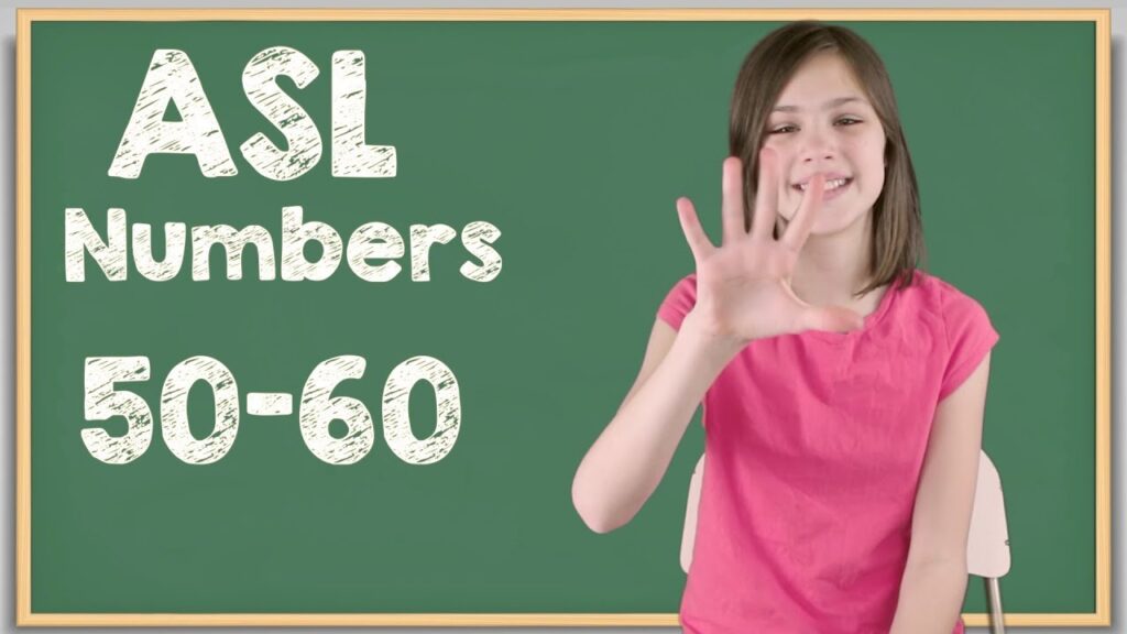 How to sign 60 in ASL