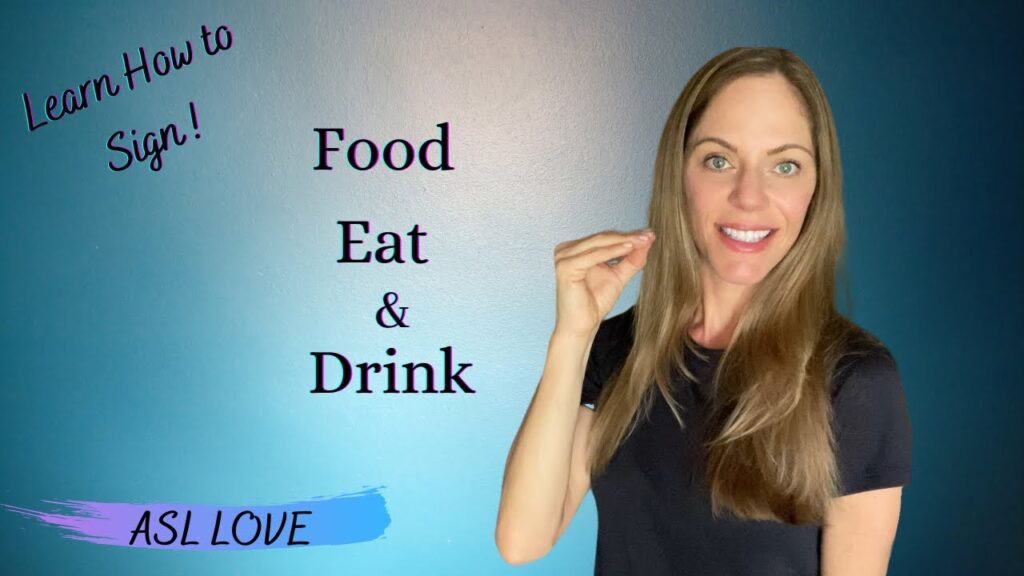 How to sign Food in ASL