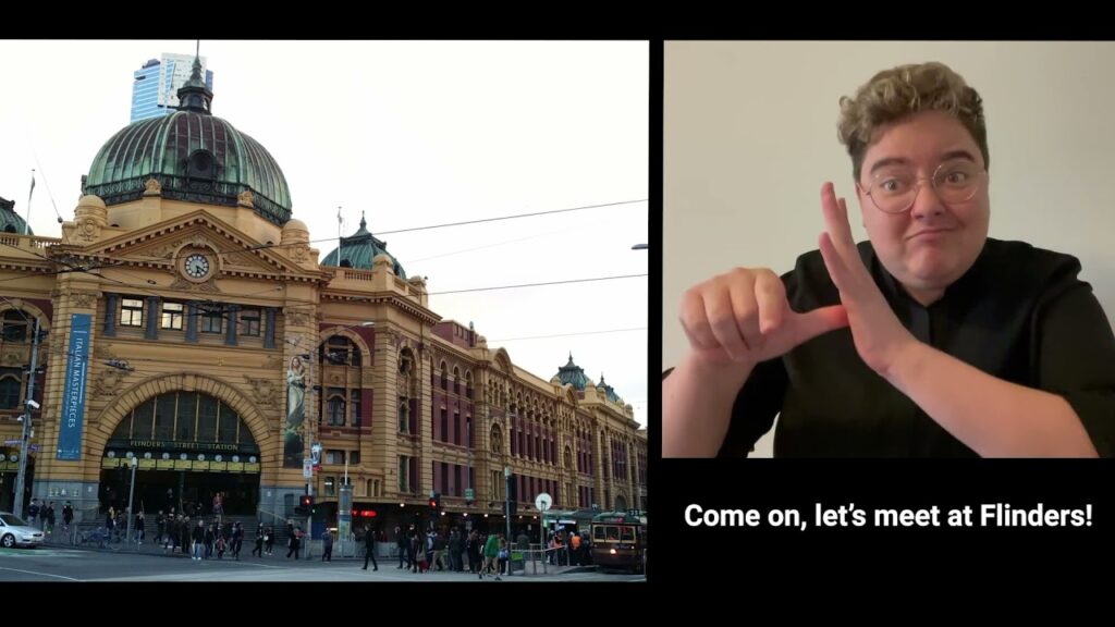 How to Sign Railroad Station in Auslan