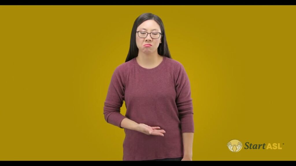 How to sign Upset in ASL