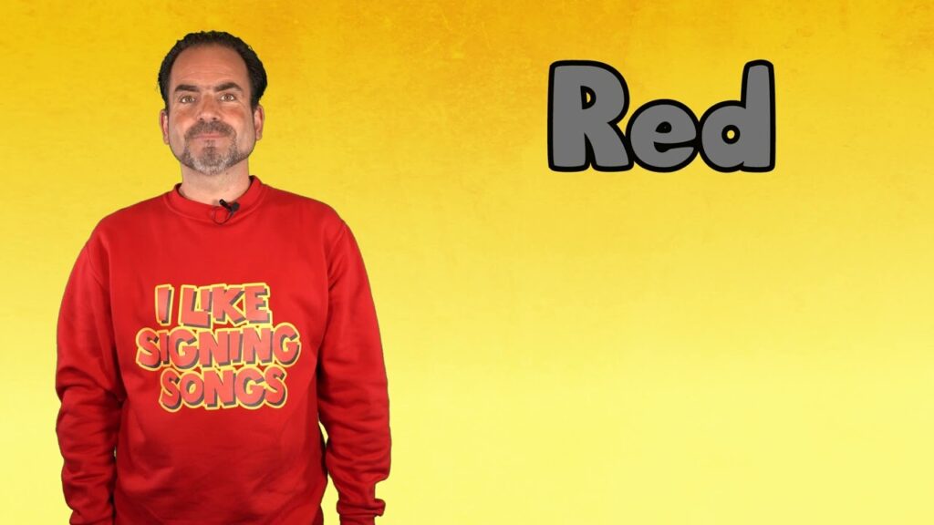 How to sign Red in ASL