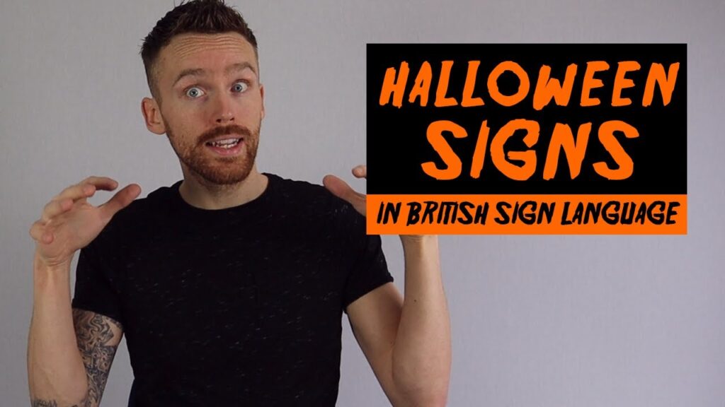 How to Sign Halloween in BSL