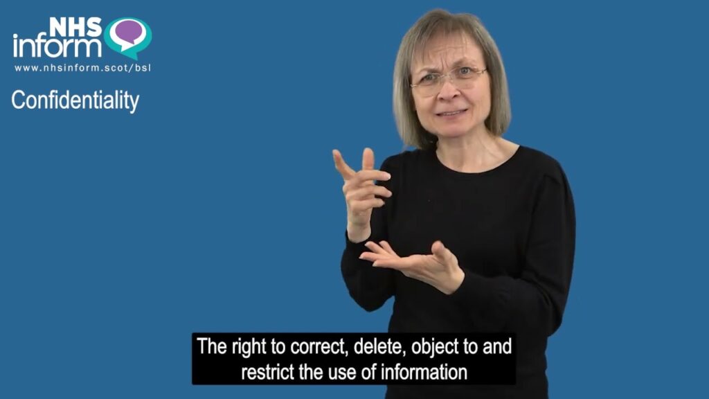 How to Sign Data Protection in BSL