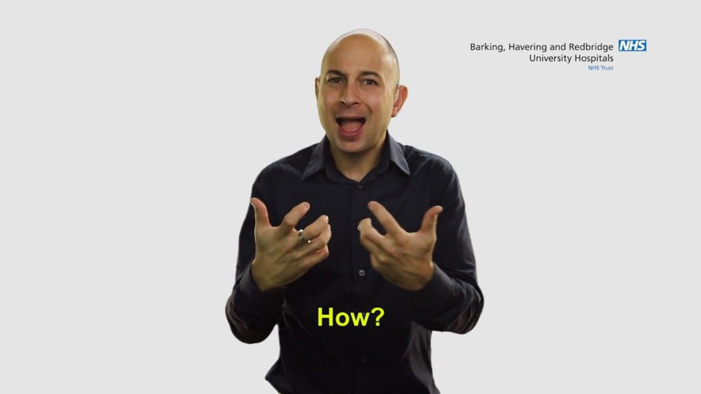 How to sign Raising In Bsl in ASL