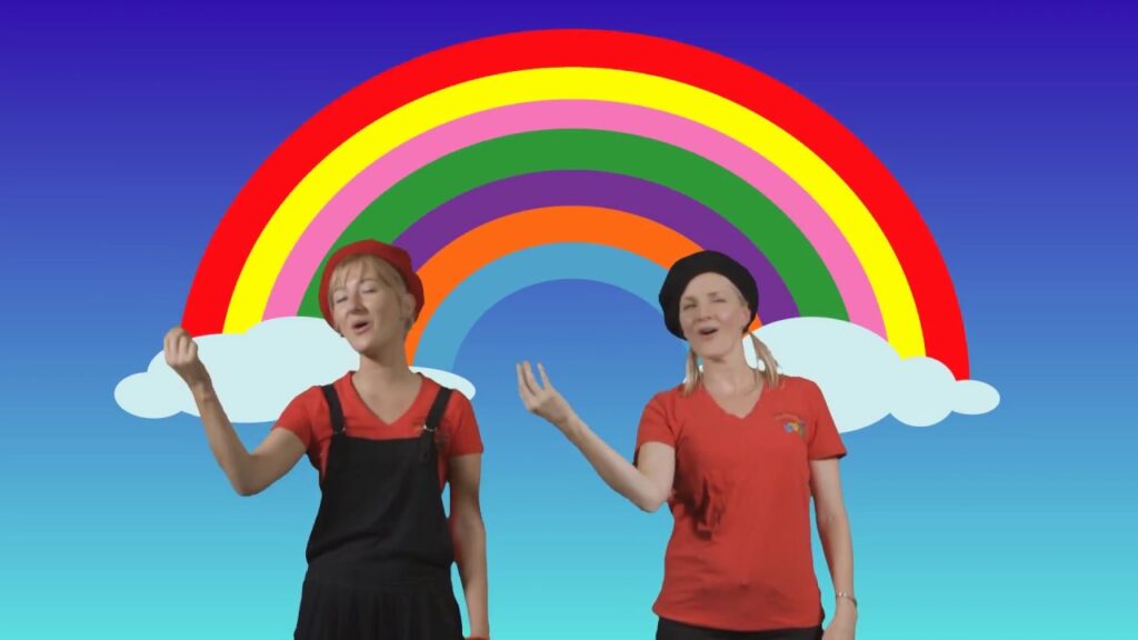 How to Sign Auslan I Can See a Rainbow in Auslan