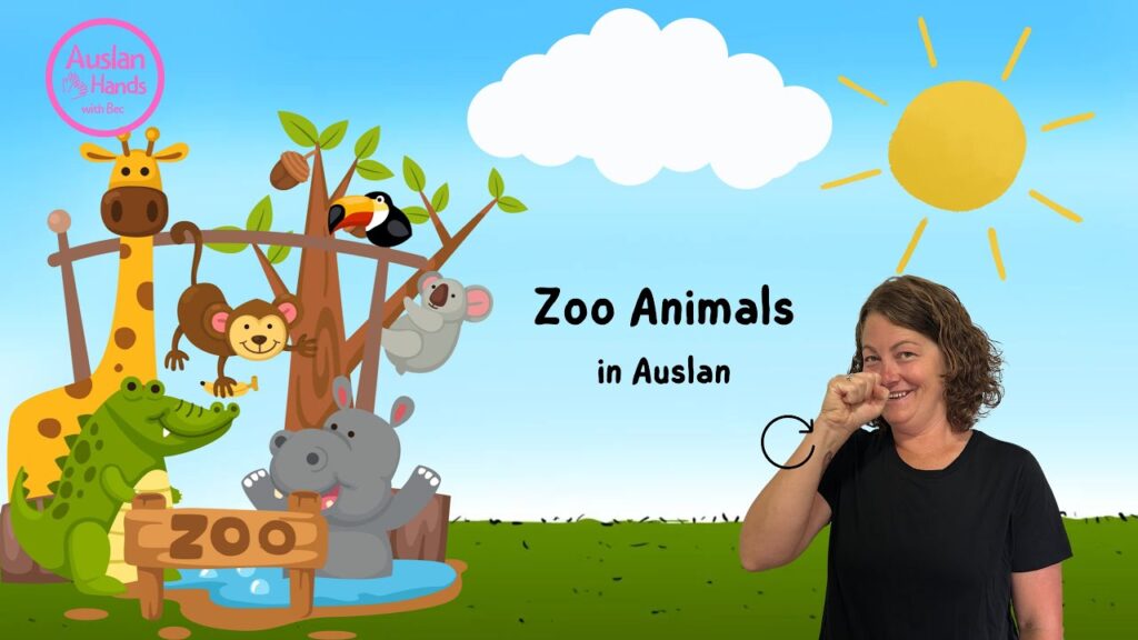 How to Sign Zoo in Auslan