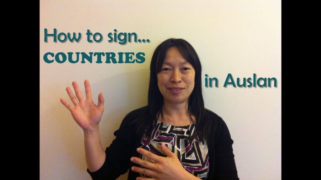 How to Sign Oesterreich in Auslan