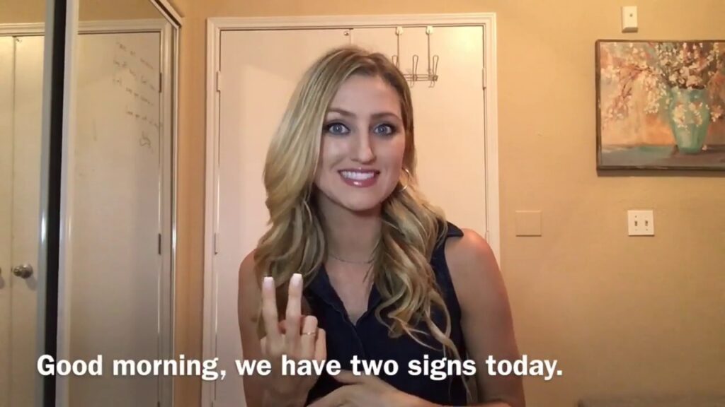 How to sign Agreement in ASL