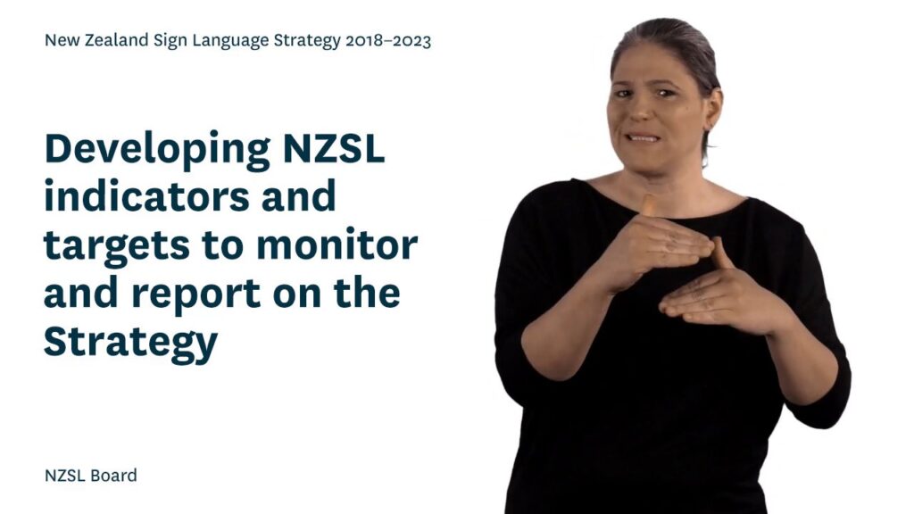 How to Sign Indicator in NZSL