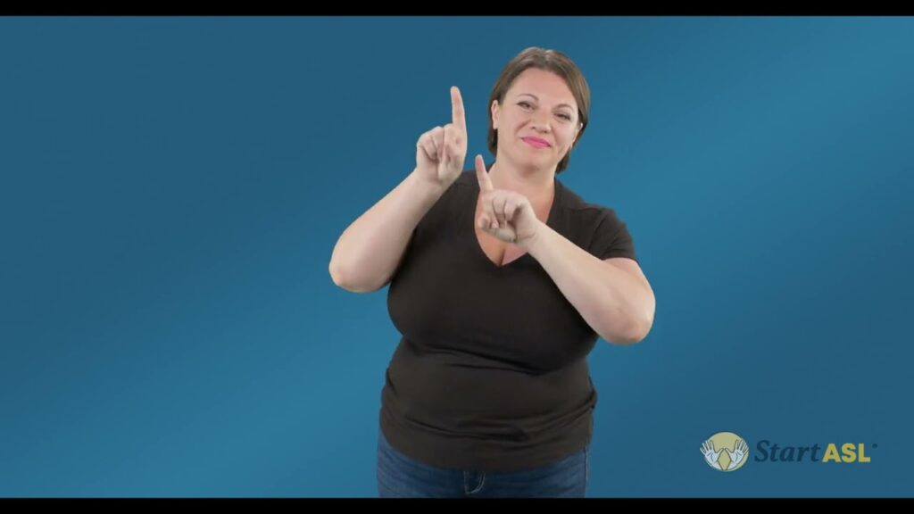 How to sign Sign Language Star in ASL