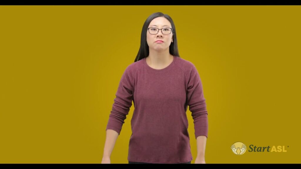 How to sign Confident in ASL