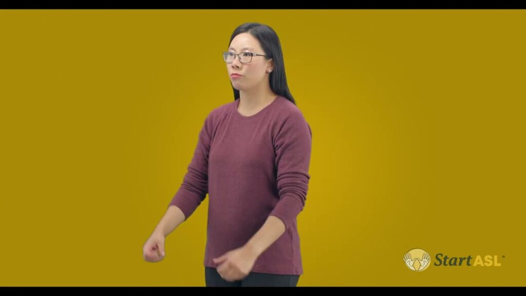 How to sign Strong in ASL
