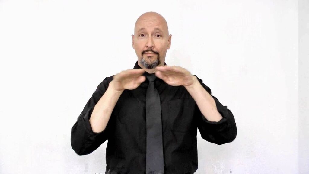 Property Asl Sign Building in Sign Language (ASL) - Deafened Organization