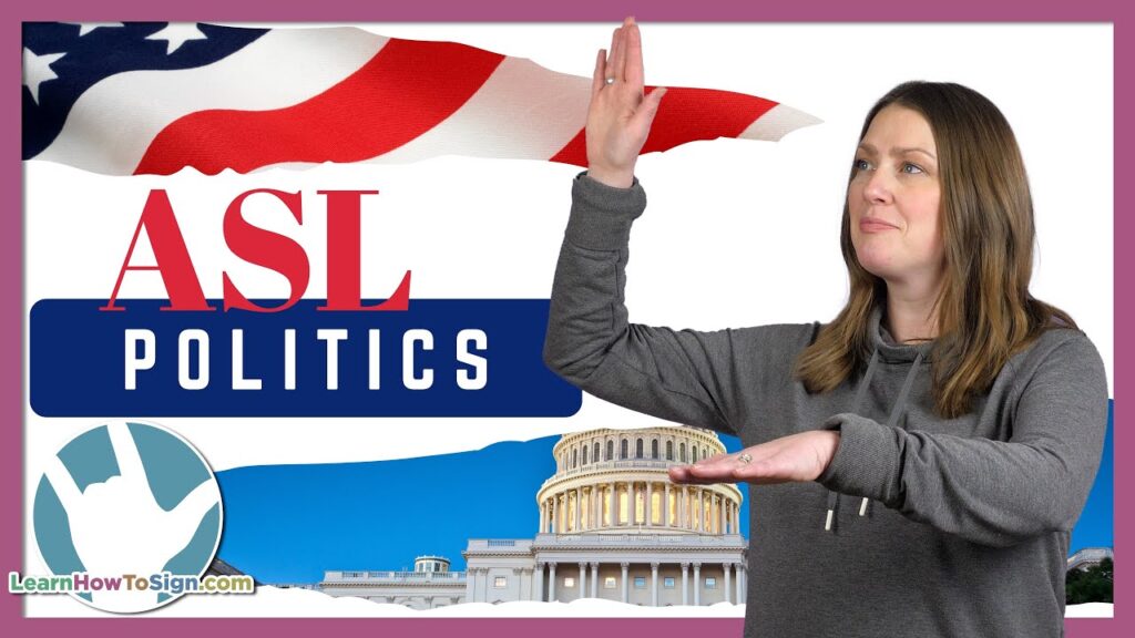 How to sign Government in ASL